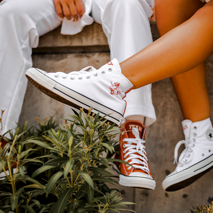 Converse in Burnt Orange: Customizable UT Chuck Taylors are Available Now -  Texas Sneakers