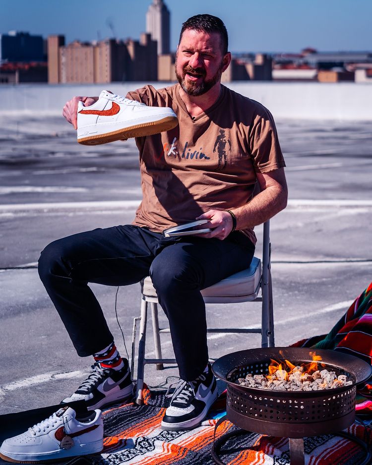 Texas Coaches Wear Custom Nike Air Force 1s in Frank Erwin Center