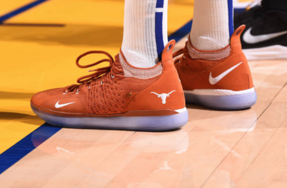 Nike Zoom KD 11 XI Texas Longhorns Burnt Orange Kevin Durant 1