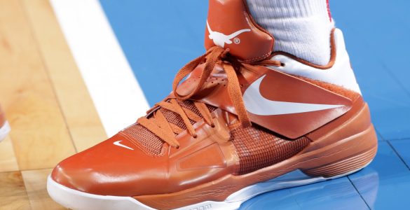 Nike Zoom KD IV 4 Kevin Durant Texas Longhorns UT Burnt Orange PJ Tucker 3