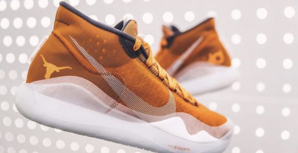 Nike Zoon KD 12 Kevin Durant University of Texas Longhorns Burnt Orange Desert Orange Player Exclusive 1