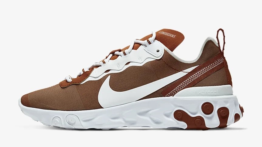 Nike React Element 55 Texas Available 