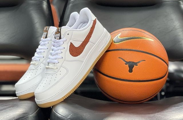 Texas Coaches Wear Custom Nike Air Force 1s in Frank Erwin Center Finale -  Texas Sneakers